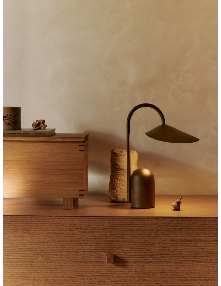 Caja de Madera BON, Roble Aceitado - Ferm Living