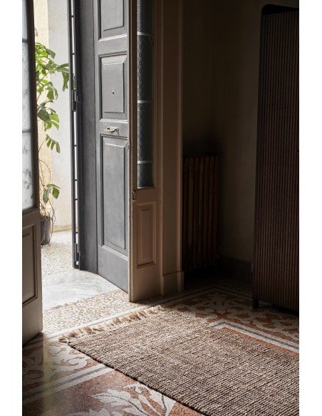 Alfombra de Pasillo ATHENS 250x80 cm, Yute Natural - Ferm Living