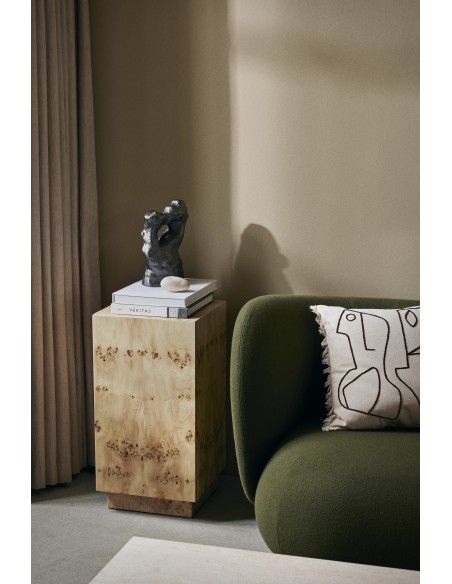 Mesa Auxiliar BURL, Álamo Natural - Ferm Living