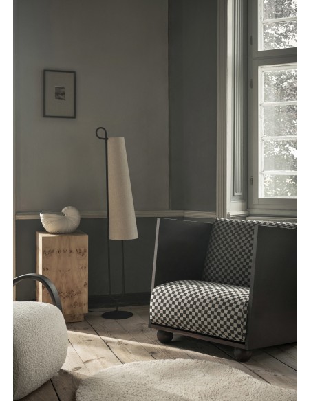 Mesa Auxiliar BURL, Álamo Natural - Ferm Living