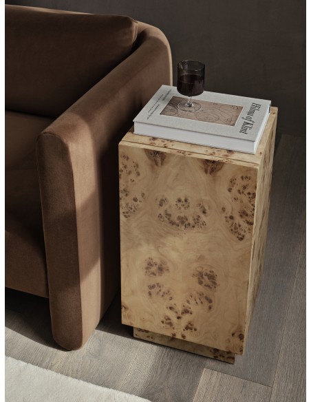 Mesa Auxiliar BURL, Álamo Natural - Ferm Living