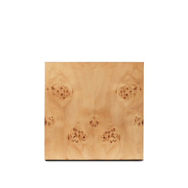 Mesa Auxiliar Cubo BURL, Álamo...