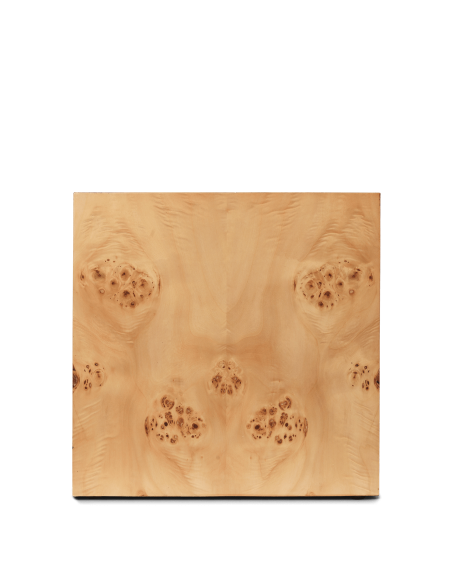 Mesa Auxiliar Cubo BURL, Álamo Natural - Ferm Living