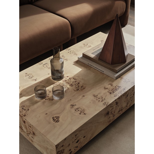 Mesa de Centro BURL, Álamo Natural -...