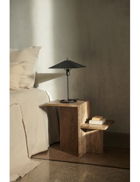 Mesa Auxiliar DISTINCT, Mármol Marrón Oscuro - Ferm Living