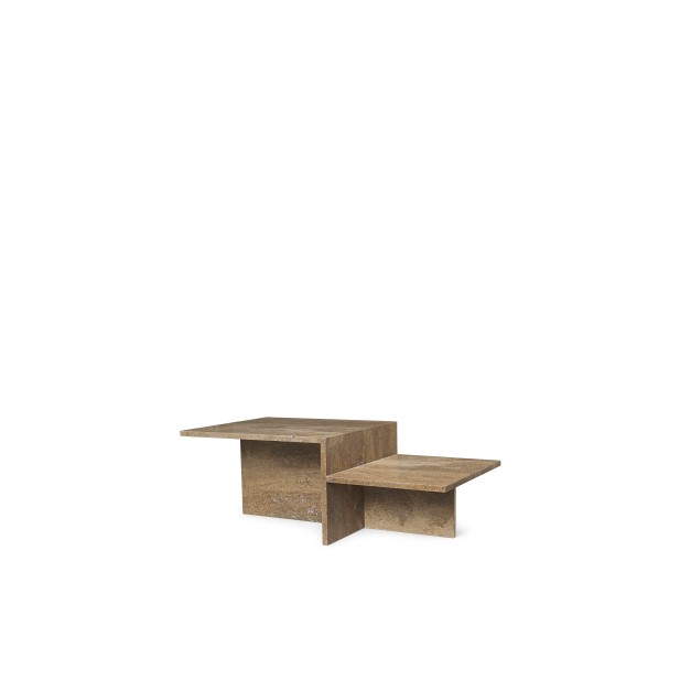 Mesa de Centro DISTINCT, Mármol Marrón Osc - Ferm Living; 1104267696