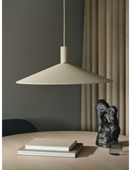 Pantalla Cónica para Lámpara COLLECT, Metal Beige - Ferm Living