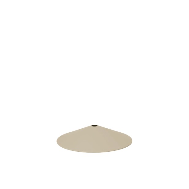 Pantalla Cónica Lámpara COLLECT, Metal Beige - Ferm Living; 100074693