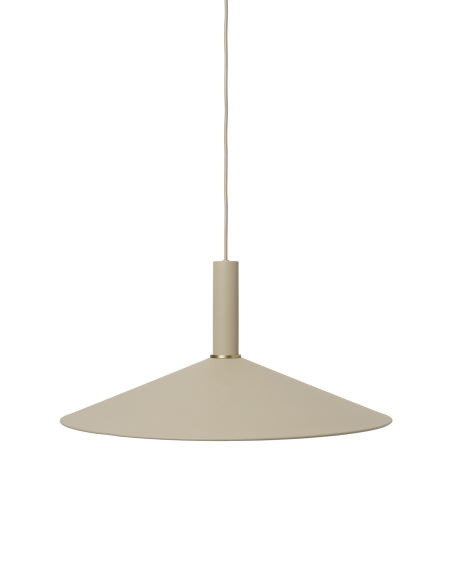 Pantalla Cónica para Lámpara COLLECT, Metal Beige - Ferm Living