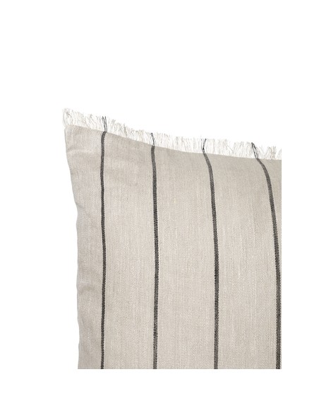 Cojín CALM Grande, Textil Camel / Negro - Ferm Living