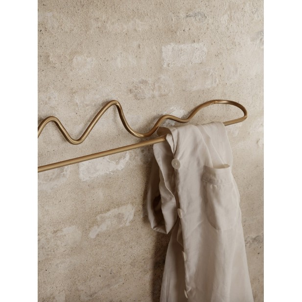 Colgador de Toallas CURVATURE, Latón...