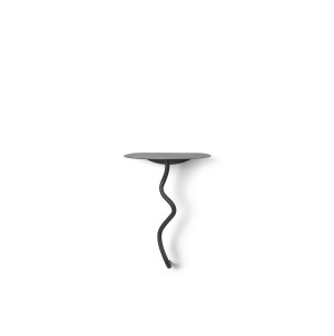 Mesa de Pared CURVATURE, Latón Negro - Ferm Living; 1104267227