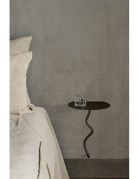 Mesa de Pared CURVATURE, Latón Negro - Ferm Living