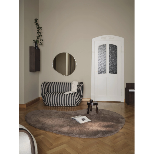 Alfombra FORMA Grande, Lana Marrón...