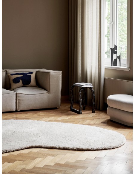 Alfombra FORMA Grande, Lana Blanco Roto - Ferm Living