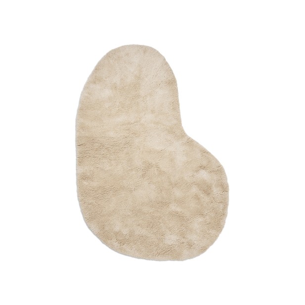 Alfombra FORMA Grande, Lana Blanco Roto - Ferm Living; 1104266305