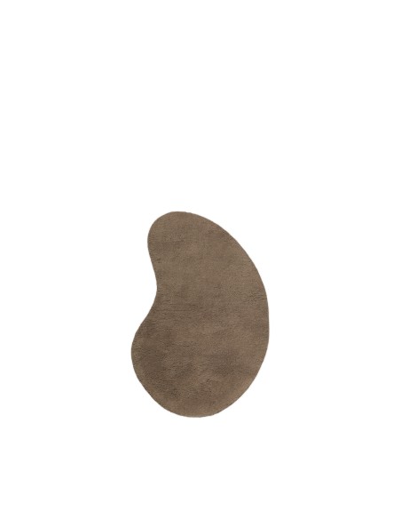 Alfombra FORMA Pequeña, Lana Marrón Ceniza - Ferm Living; 1104268203