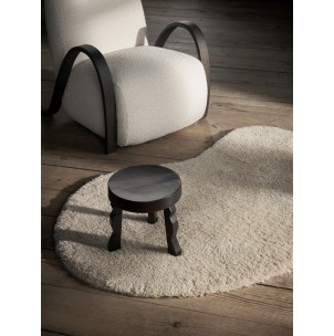 Alfombra FORMA Pequeña, Lana Blanco Roto - Ferm Living; 1104267810 2