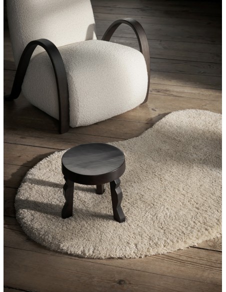 Alfombra FORMA Pequeña, Lana Blanco Roto - Ferm Living