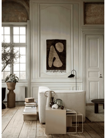 Set 3 Mesas Nido CLUSTER, Metal Beige - Ferm Living