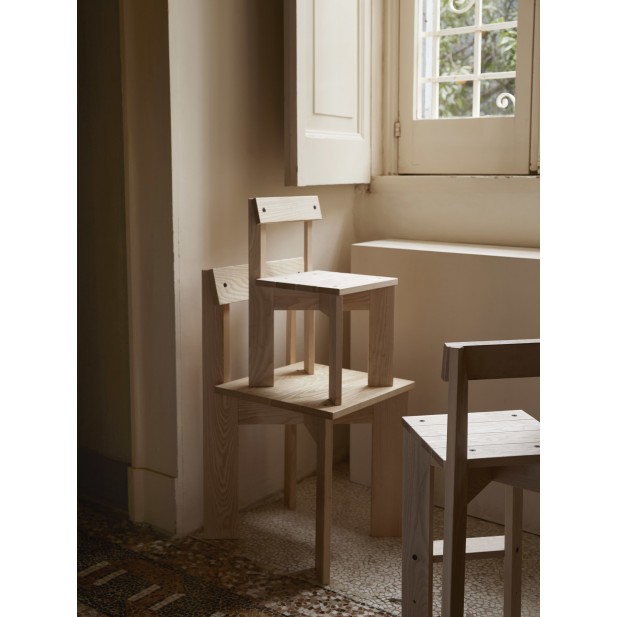 Silla de Comedor ARK, Madera Natural... Silla de Comedor ARK, Madera Natural...