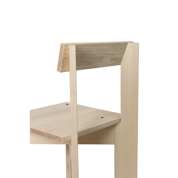 Silla de Comedor ARK, Madera Natural... Silla de Comedor ARK, Madera Natural...