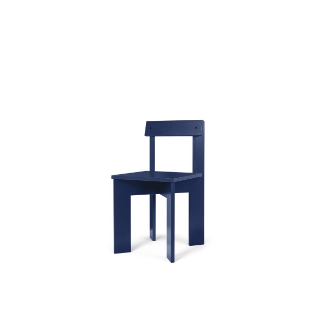 Silla de Comedor ARK, Madera Azul -... Silla de Comedor ARK, Madera Azul -...