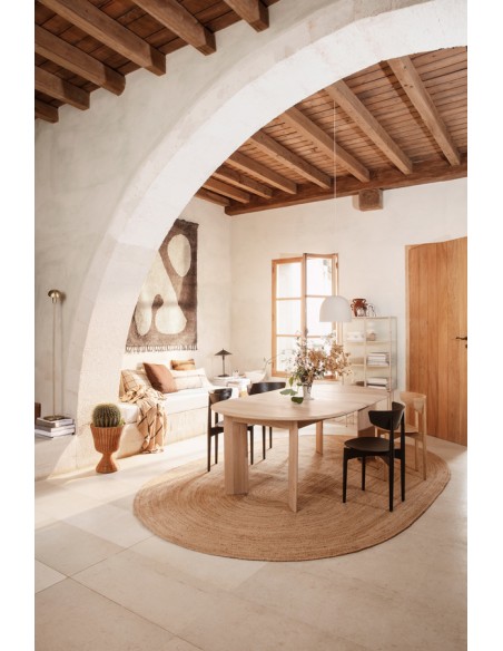 Alfombra Ovalada ETERNAL 240x140 cm, Yute Natural - Ferm Living