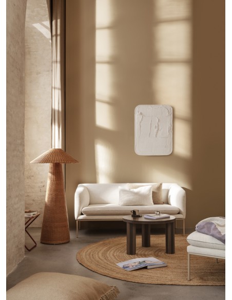 Alfombra Redonda ETERNAL Ø240 cm, Yute Natural - Ferm Living