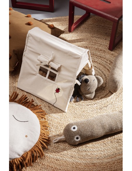 Alfombra Redonda ETERNAL Ø120 cm, Yute Natural - Ferm Living