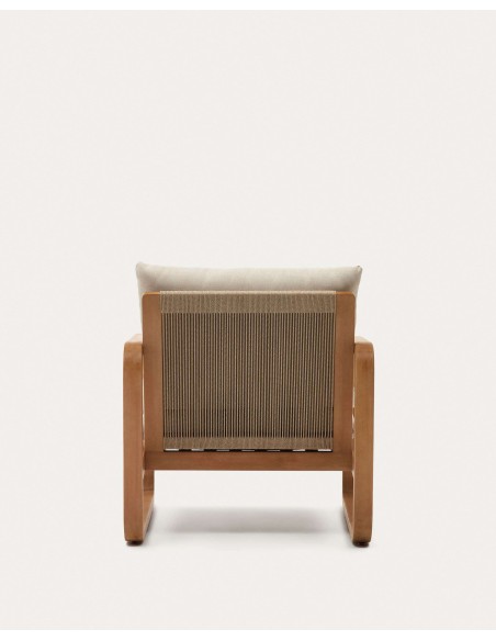 Sillón Sacaleta, madera maciza eucalipto FSC 100% - Kave Home; J1700035JJ12