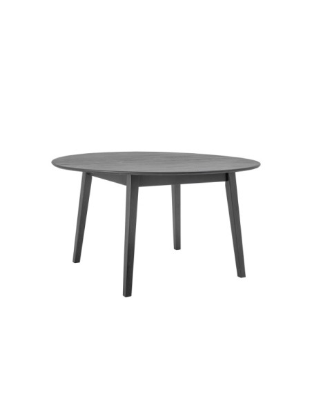 Mesa Comedor PERON Ø140 cm, Negro, FSC® Roble - Bloomingville 82064674