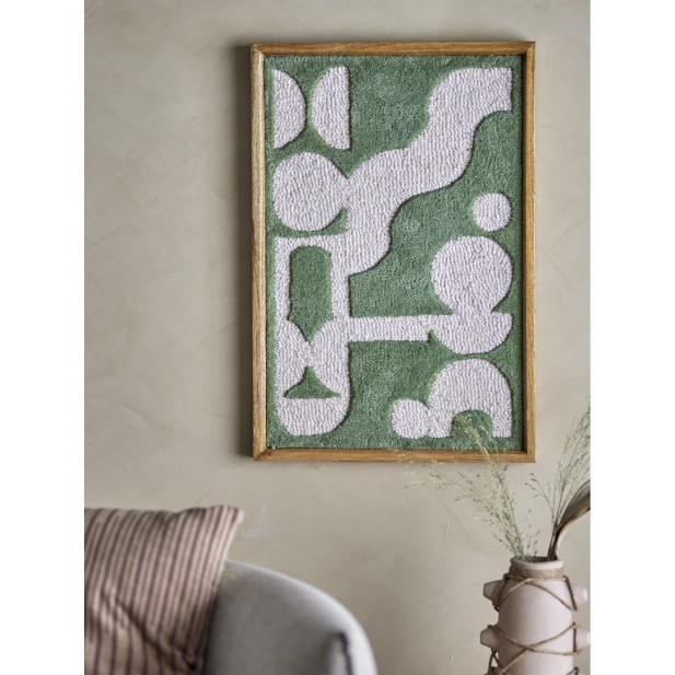 Decoración de pared LONGTON, Verde,...