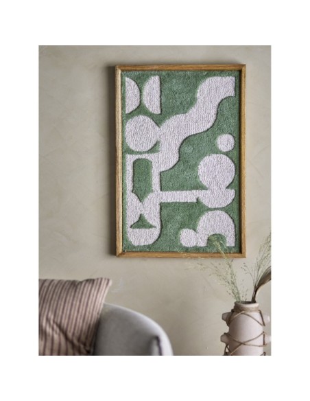 Decoración de pared LONGTON, Verde, Lana - Bloomingville