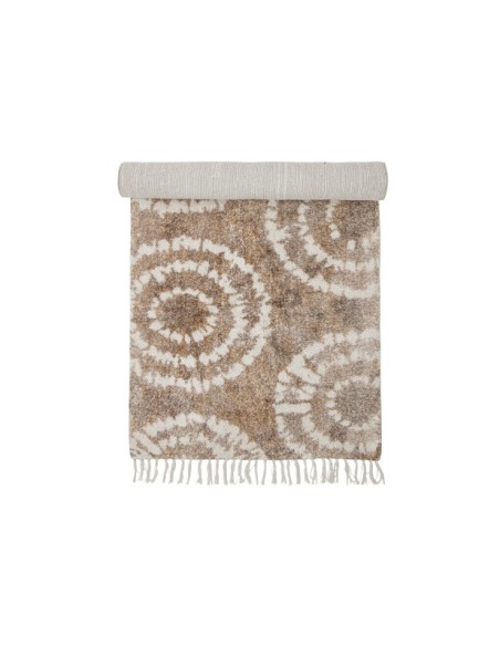 Alfombra SADA, Marrón, Algodón - Bloomingville