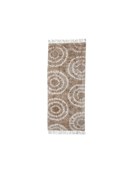 Alfombra SADA, Marrón, Algodón - Bloomingville