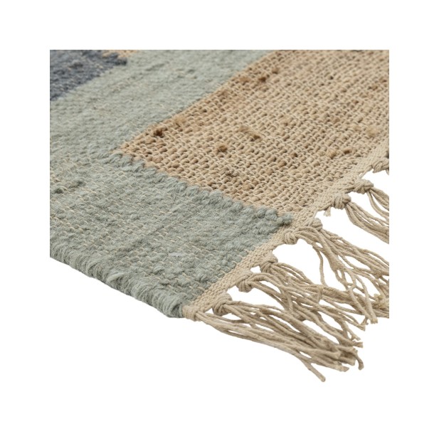 Alfombra HONITON, Verde, Lana -...