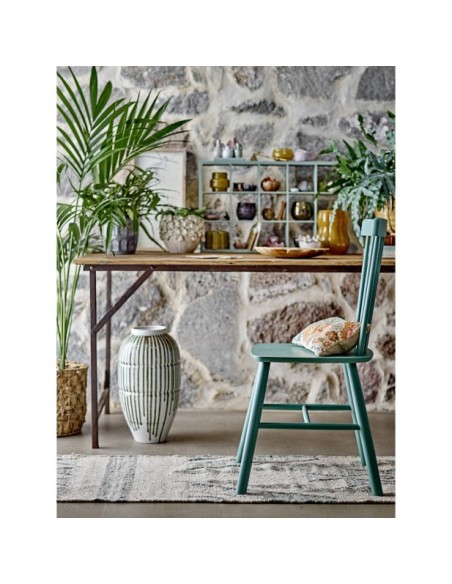 Alfombra HONITON, Verde, Lana - Bloomingville