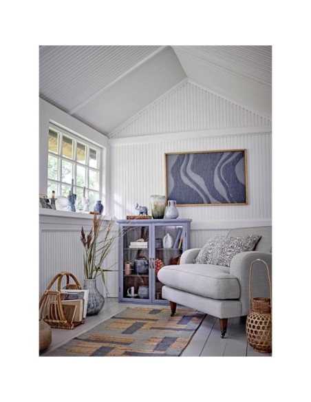 Alfombra HONITON, Verde, Lana - Bloomingville