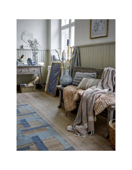 Alfombra HONITON, Verde, Lana - Bloomingville