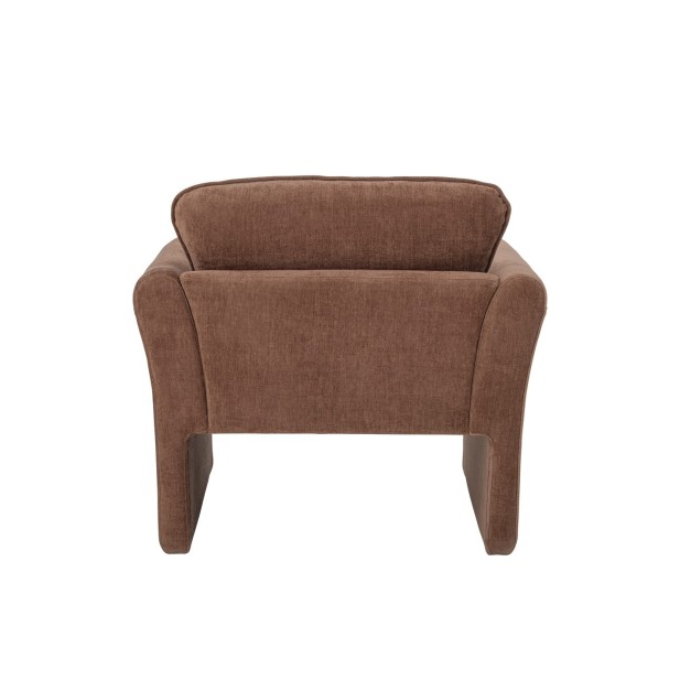 Sillón PASEO, Marrón, Poliéster -...