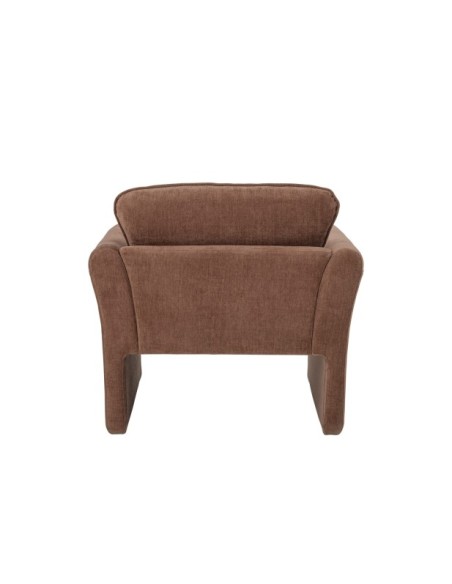 Sillón PASEO, Marrón, Poliéster - Bloomingville