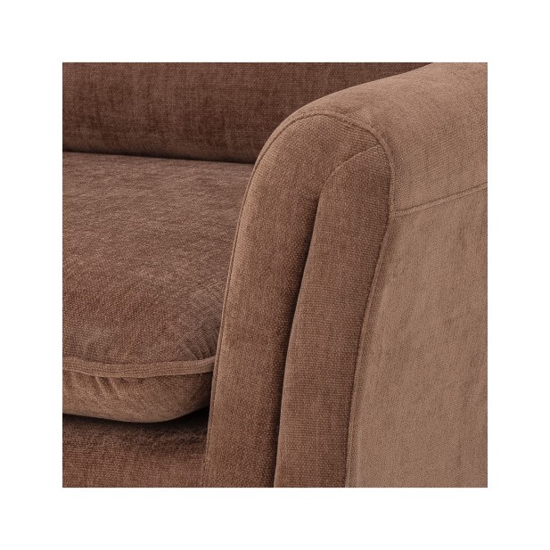 Sillón PASEO, Marrón, Poliéster -...