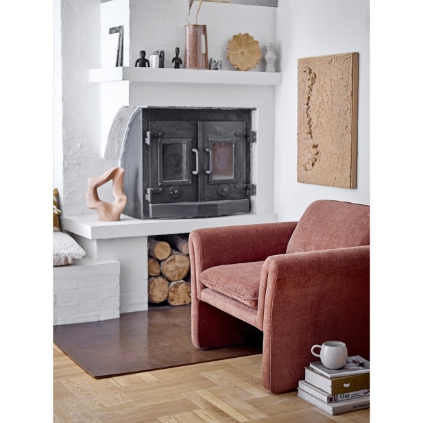 Sillón PASEO, Marrón, Poliéster -...