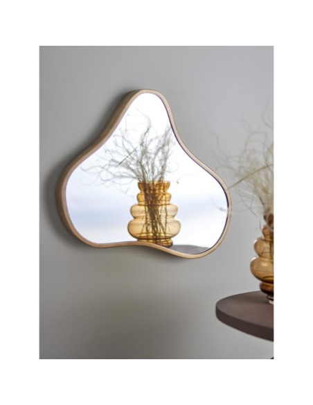 Espejo de pared ABIGAIL, Latón, Metal - Bloomingville