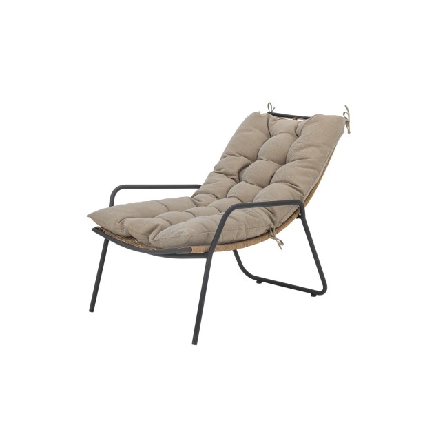 Sillón Exterior BOEL con Taburete,... Sillón Exterior BOEL con Taburete,...