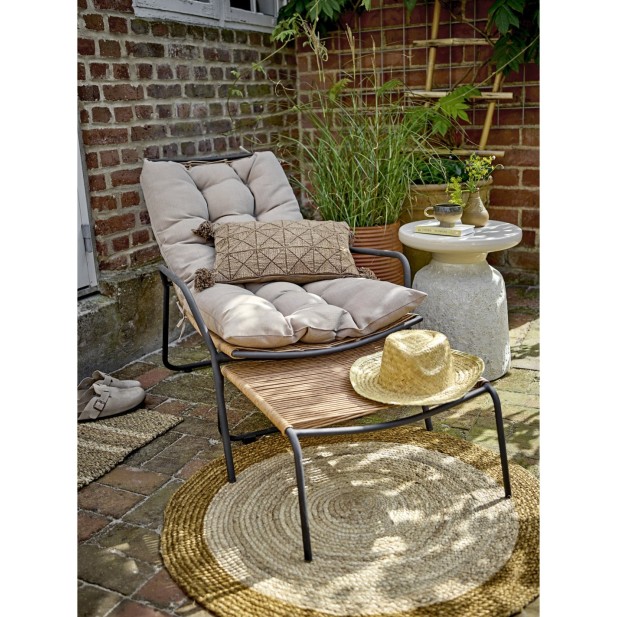 Sillón Exterior BOEL con Taburete,... Sillón Exterior BOEL con Taburete,...