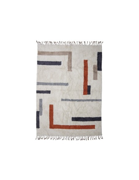 Alfombra JUE, Natural, Algodón - Bloomingville