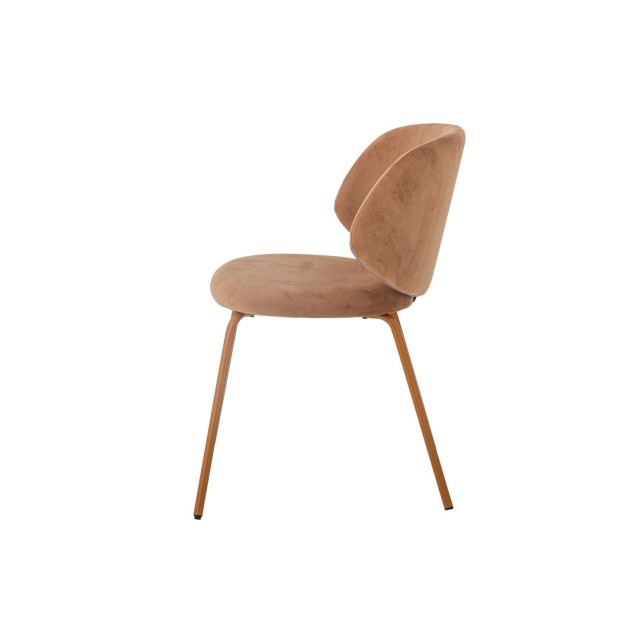 Silla de comedor PONTE, Naranja,...