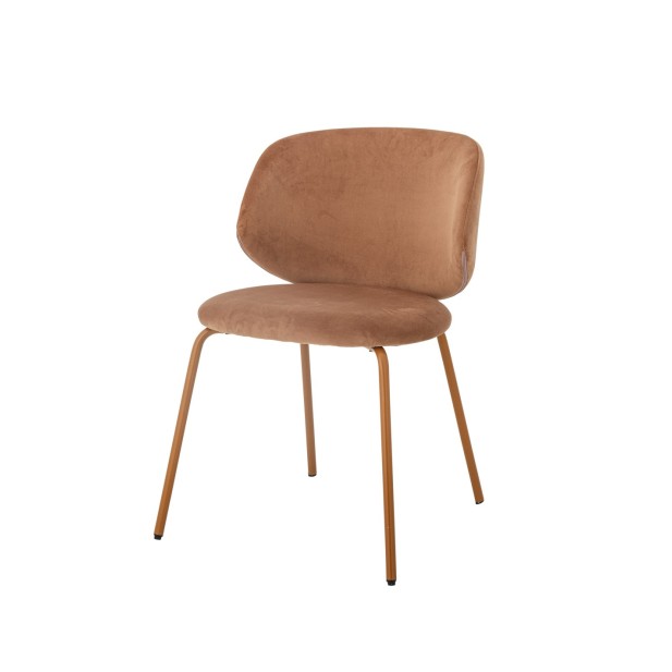 Silla de comedor PONTE, Naranja,...